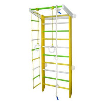 Спортивний куточок кольоровий з мотузковим набором Канарка